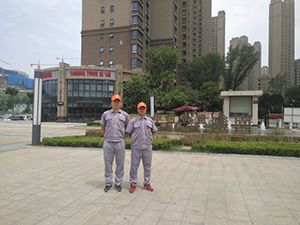 中國(guó)鐵建曦園荃芬除甲醛施工案例